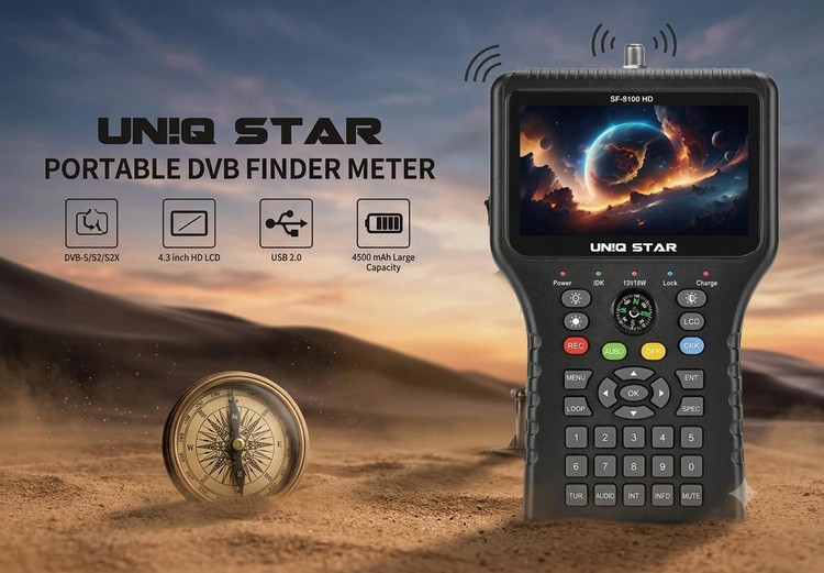 فایندر تصویری جدید یونیک استار 5100 فول اچ دی uniqstar sf 5100 HD (اصل)